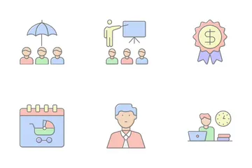 Employee Benefits Icon Pack