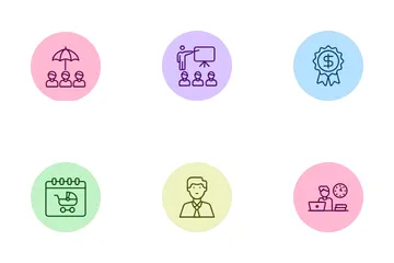 Employee Benefits Icon Pack