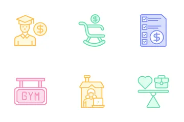 Employee Benefits Icon Pack