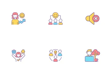 Employee Motivation Icon Pack