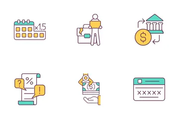 Employee Payroll Icon Pack