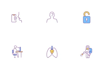 Employees Protection Icon Pack