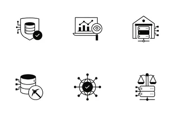 Potenciar la toma de decisiones informada Paquete de Iconos