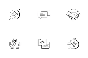 Empowering Agile Solutions Icon Pack