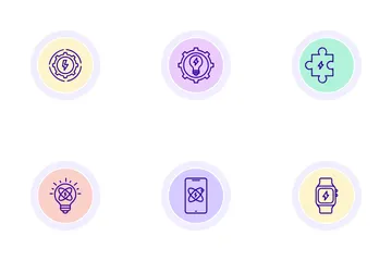 Energia e Ecologia Icon Pack