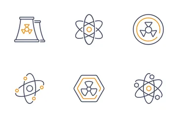 Energia nuclear Pacote de Ícones