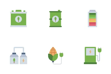 Energía verde Icon Pack