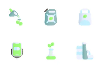 L'énergie durable Icon Pack