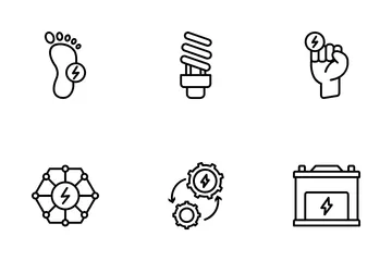 Énergie et écologie Pack d'Icônes