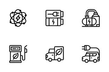 Energieeinsparung Symbolpack