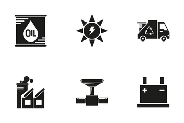 Energy And Ecology Icon Pack