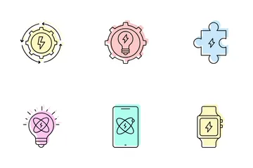 Energy And Ecology Icon Pack