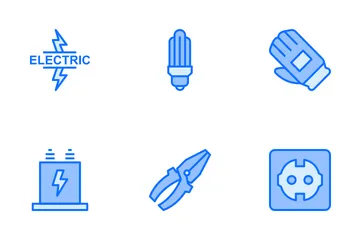 Energy And Electricity Icon Pack