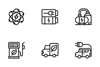 Energy Conservation Icon Pack