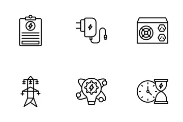 Energy Conservation Icon Pack