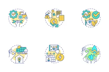 Energy Efficiency Icon Pack