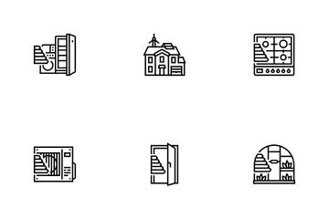 Energy Efficient Technology Green Icon Pack