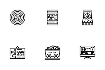 Energy Manufacturing Icon Pack