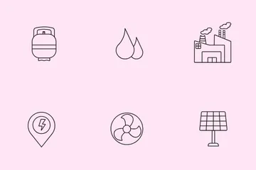 Energy Resource Icon Pack