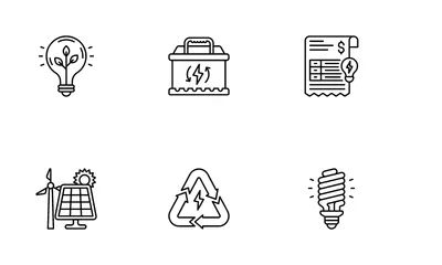 Energy Saving Icon Pack