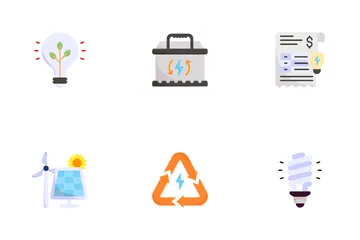 Energy Saving Icon Pack