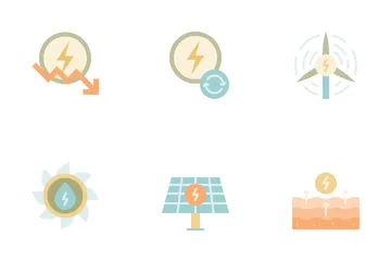 Energy Sources Icon Pack