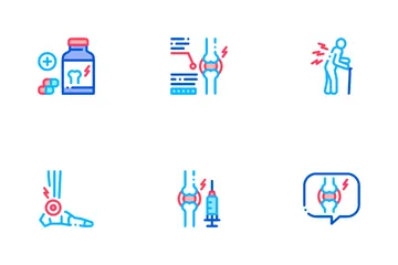 Enfermedad de artritis Icon Pack
