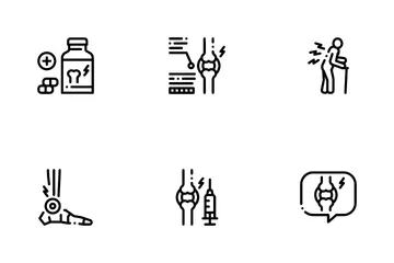 Enfermedad de artritis Icon Pack