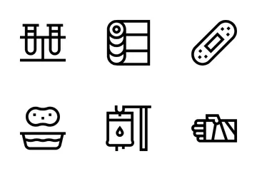 Enfermería Paquete de Iconos