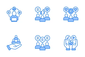 Envolvimento digital Pacote de Ícones