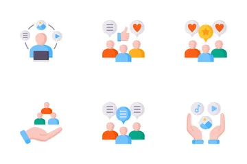Envolvimento digital Pacote de Ícones