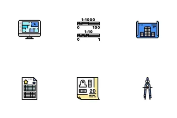 Engineer Construction Icon Pack