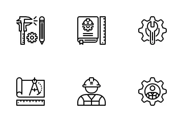 Engineering Or Engineer Icon Pack