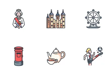 England Culture Icon Pack