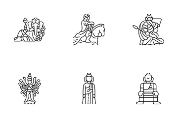 Enormous Statues Icon Pack