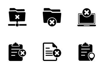 Ensemble de documents-2 Pack d'Icônes