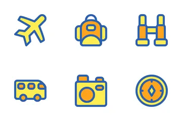 Ensemble de voyage Icon Pack