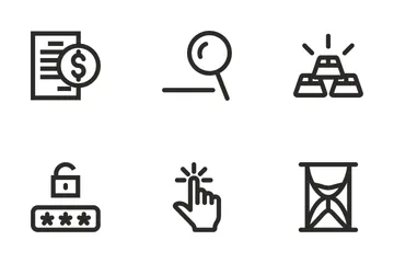 Ensemble d'icônes d'affaires Icon Pack