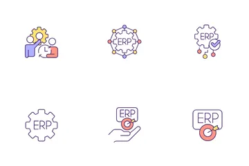 Enterprise Resource Planning Icon Pack