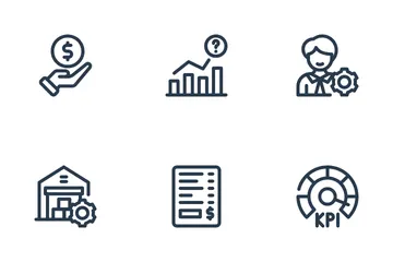 Enterprise Resource Planning Icon Pack