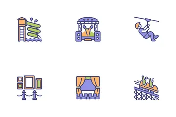 Entertainment Activities Icon Pack