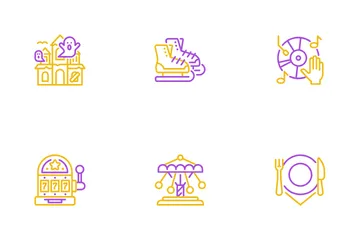 Entertainment Activities Icon Pack