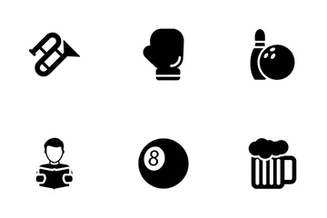 Entertainment And Hobbies Icon Pack