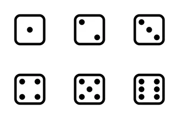 Dice, dice roll, dice roll 6, dice roll six, die, six, white dice icon -  Download on Iconfinder