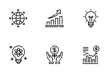 Entrepreneurship Icon Pack