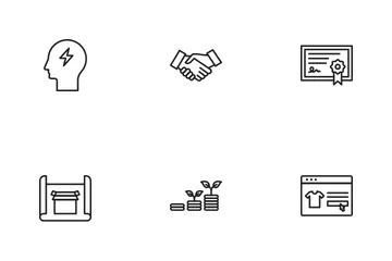 Entrepreneurship Icon Pack