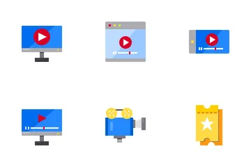 Entretenimiento Paquete de Iconos