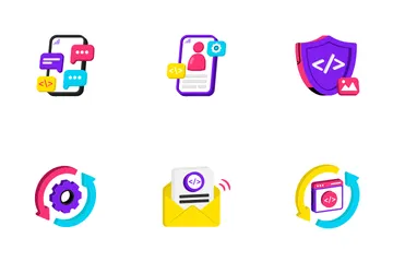 Entwicklung mobiler Apps Symbolpack