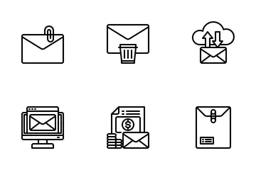 Envelope And Mail Icon Pack