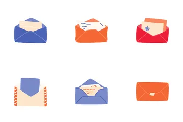 Courrier enveloppe Pack d'Icônes